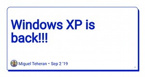 Windows XP is back!!!