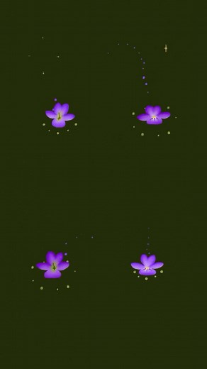 Kior on Instagram: "Prancing Violets ◝.∘◠.∘◠.✦ 💜 Animation commissioned by @ffern.co, for Violet Season • Spring 25 ad campaign. Hope these playfully prancing, adorable violets make your Spring more joyful, when you come across them. 💜 Sound editing by @koyohan for this reel. #procreate #procreatedreams #animation2d #violets"