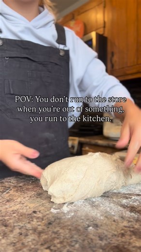 Because honestly… it’s easier that way. . . #homemade #growyourownfood #homesteading #scratchmade #baking #homemadebread #sourdough #homemadebread #madefromscratch #homestead #canning #canningandpreserving #fblifestyle | The Sprouting Homestead