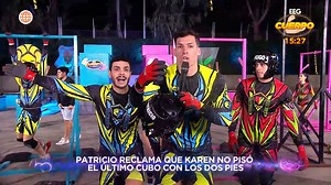 6.3K views · 49 reactions | #LoMásVistoEnEEGCuerpoYMente ¡RECLAMÓ! Patricio Parodi ganó puntos para los Guerreros al reclamar una falta de Karen Dejo en el circuito de "Muro de troncos". Encuentra más momentos como este AQUÍ ► https://bit.ly/477mGFT Mira los programas completos de #EEGCuerpoYMente en América tvGO ► https://bit.ly/eegfbtvgo | Esto es Guerra Perú | Facebook