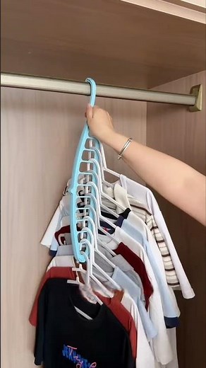 Small Closet? This 11-in-1 Hanger Saves So Much Space! 👕✨🤯