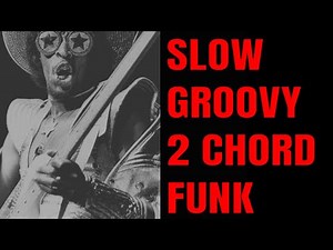 Slow Groovy Funk Jam Track Ultimate 2 Chord Practice Session (A Minor)