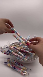 Party Candy Bracelets and Candy Necklaces - 2 Packs - 68 Count - Fruit Flavors - Individually Wrapped Candies for Party Favors, Classroom Rewards, and Goodie Bags by Funtasty