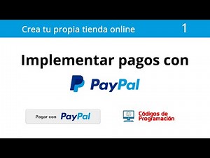 1. Online store - Implement payments with PayPal