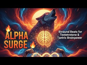 Intense ASMR: 🔥 Alpha Surge: Binaural Beats for Testosterone & Tantric Brainpower 🎧💪