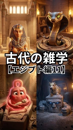 #shorts 【古代の雑学 エジプト編11】#雑学 #豆知識 #歴史 #エジプト