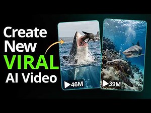 How to Create Viral AI Ocean Animal Videos for FREE ( Full Process )