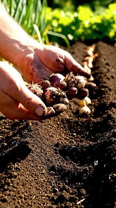 1K views | Tu veux de beaux oignons au potager ? 暈 Voici quand les planter et comment les réussir. Article Complet  https://shorturl.at/pj96x | Les jardins de nos grands-mères. | Facebook