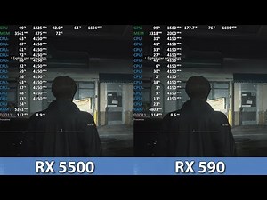 Radeon RX 590 vs Radeon RX 5500 XT Comparison in Games