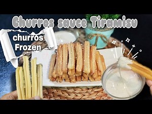 Churros Renyah Dengan Saus Tiramisu bisa buat stock freezer