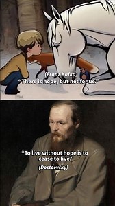 Franz Kafka vs Fyodor Dostoevsky on Hope #shorts #hope
