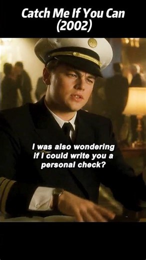 Catch Me If You Can (2002)｜The Art of the Perfect Check Scam