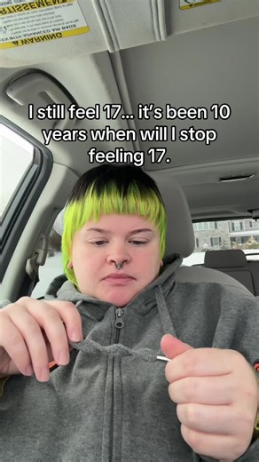 Don’t mind my cracked corners of my lips it was cold waiting for the cops to come to my car accident.