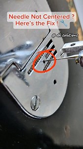 551K views · 8.4K reactions | Needle Not Centered ? Here’s the Fix !  #sewingmachine #sewingmachinerepair #sewingmachinetips #sewingtipsandtricks #silaimachine | DK Solutions | Facebook