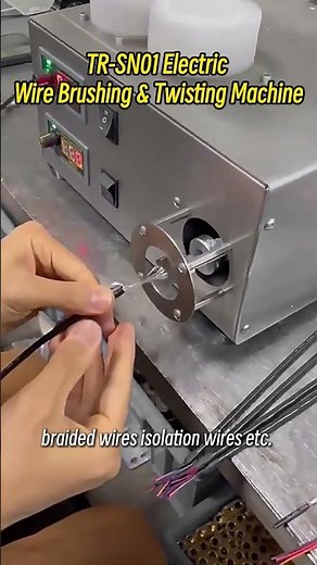 【TR-SN01】Electric Wire Twisting Machine Review – Say Goodbye to Manual Braided Wire Twisting