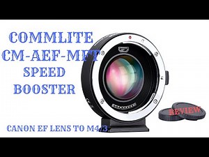 COMMLITE ADAPTER EF to MFT ON THE BMPCC 4K (REVIEW TO HELP YOU DECIDE)