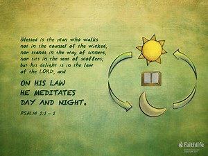 Psalm 1: The Way of the LORD's Instruction vs. The Way of Self-Destruction