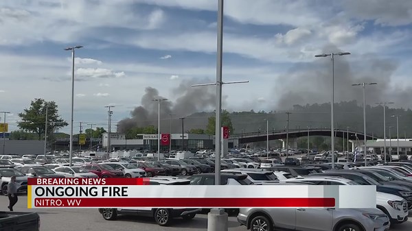 Crews Battling Fire in Nitro