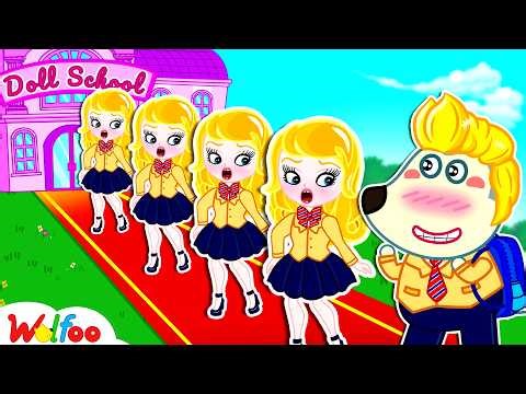 Wolfoo Joins Barbie’s Doll School! | Cartoon for Kids | Wolfoo Channel