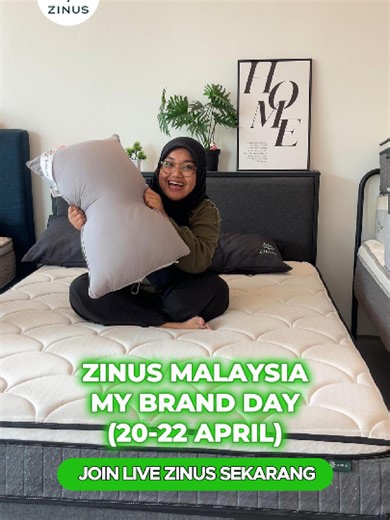 Zinus My Brand Day: Up to 90% Off Free Gift & Delivery!