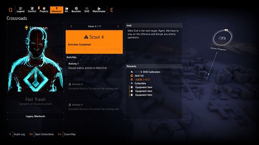 The Division 2 Week 4 Manhunt guide: Scout 4 objectives and solutions