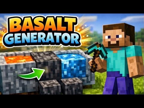 Infinite Basalt: Minecraft Generator tutorial.