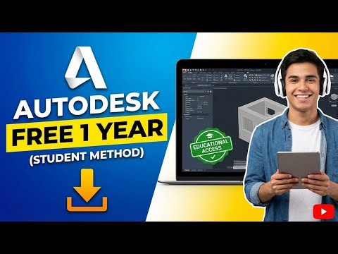 How to Get Autodesk Softwares for Free (1-Year Student License)