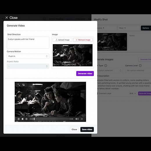 Saga: The AI Filmmaking Tool for Original Storytellers | Write Your Story Today