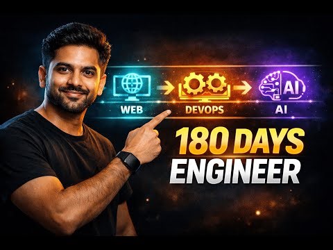 From Beginner to Full Stack + DevOps + AI Engineer in 180 Days (2026 Roadmap)