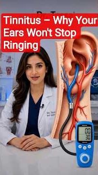 Tinnitus – Why Your Ears Won't Stop Ringing #science #earwax #brain #doctor