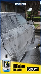 Effortlessly remove dirt, grease and oil for a deeper clean with our Ultra Foam Cleaner for $20 at Equip4You. It’s quick drying and has an ultra shine formula for outstanding cleaning efficiency, care, and protection all in one step. Gentle and suitable on all vehicles. Visit us at our Wildey, St. Michael or Jackson, St. Thomas stores, shop online at Equip4You.com, or call us at 426-9999 / 425-9999. #Equip4You #Karcher #KarcherClean #ultrafoamcleaner #carcare #vehiclecare #automotive | Equip4you