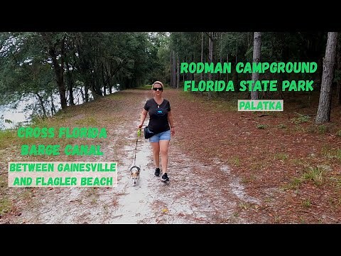 RODMAN CAMPGROUND, FLORIDA STATE PARK IN PALATKA