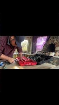 Molded tool case repurposed #milwaukee #milwaukeetools #tools #moldedcase #dremel