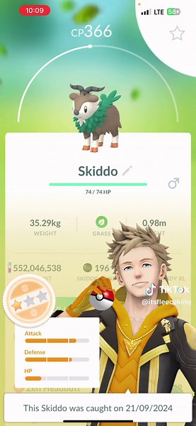 Exciting Pokemon Adventure: Catching My First Skiddo 🥳