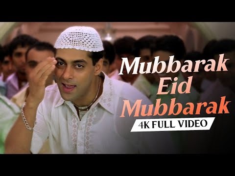 Mubarak Eid Mubarak - 4K Video Song | Salman Khan, Sushmita Sen | Tumko Na Bhool Paayenge