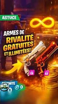 FREE and UNLIMITED Rivalry Weapons on Fortnite 🔥😱