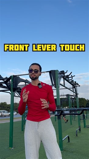 zoro on Instagram: "How to front lever Touch ✅ #workout #motivation #gym #streetworkout #calisthenics #strong #frontlever #training ##tutorial"