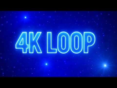 Infinite Blue Energy Particles ✨ | 4K Relaxing Light Animation Loop | Cinematic Background Visuals