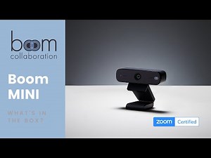 Unboxing Boom MINI - a professional full HD webcam