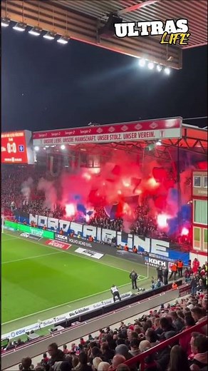 Hmburger SV ultras pyro gegen union berlin | Union Berlin vs hsv 28.9.2025 Bundesliga