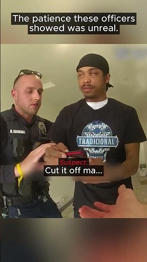 When Police Treat A Suspect With Pure Respect