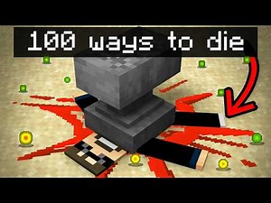 100 Dumb Ways To Die in Minecraft
