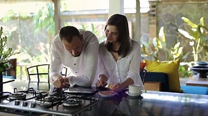 Young Couple Watching Photos On Tablet Stock Footage Video (100% Royalty-free) 6710761 | Shutterstock