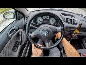 2007 Alfa Romeo GT [2.0 JTS 165HP] |0-100| POV Test Drive #1263 Joe Black