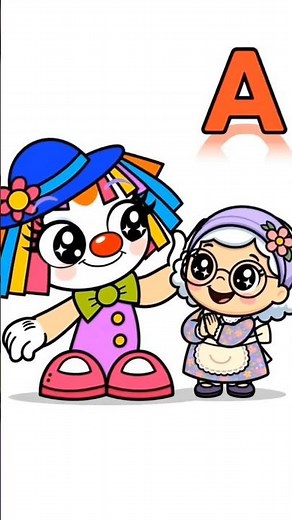 Aprende la vocal A con ejemplos fáciles ✨🔤🍎#aeiou #shorts #mundochibi