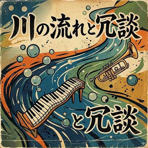 川の流れと冗談 方丈記～鴨長明～