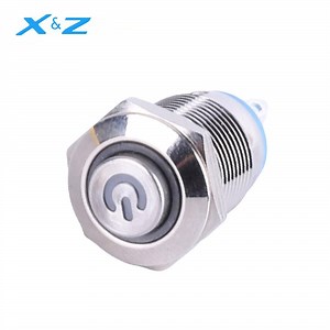 Heavy-Duty 12mm Waterproof Push Button Switch for All Uses