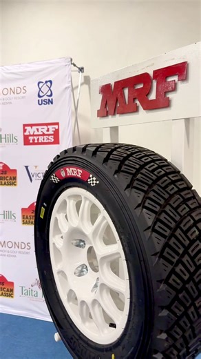 @martins_sesks introduces us to the 3 new MRF tyres specifically developed for the challenging Kenyan stages: - ZG4 Medium - based on the successful ERC-spec gravel tyre with reinforced side walls - ZG4 Hard - ready to excel on the fast, hot Kenyan gravel - ZDM3 - the same durability manufactured for 13 and 14 inch wheels #MRFTyres #MRFTyresEurope #MentorTyres #MRFTeam #MRFMotorsportTyres #MRF | East African Safari Classic Rally
