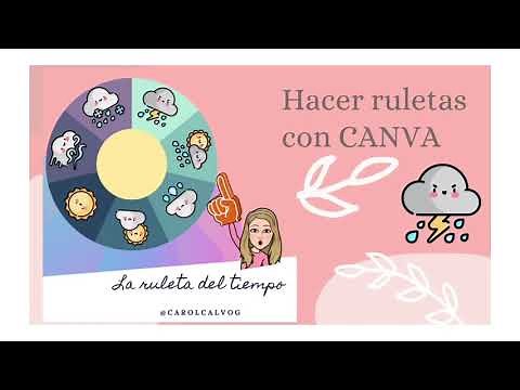 Diseño de ruletas con Canva