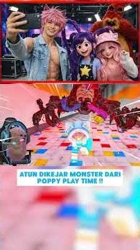 ATUN IS CHASED BY A MONSTER FROM POPPY PLAYTIME!! #shorts #short
